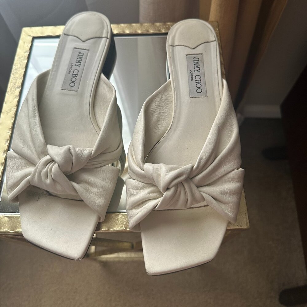 Jimmy Choo Sandals White